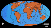 Animation of Continental Drift