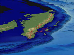 Sunda Megathrust map